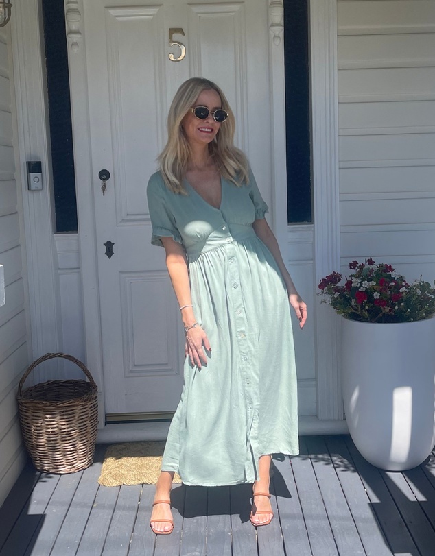 Esther & Co - Korbela Dress - Sage