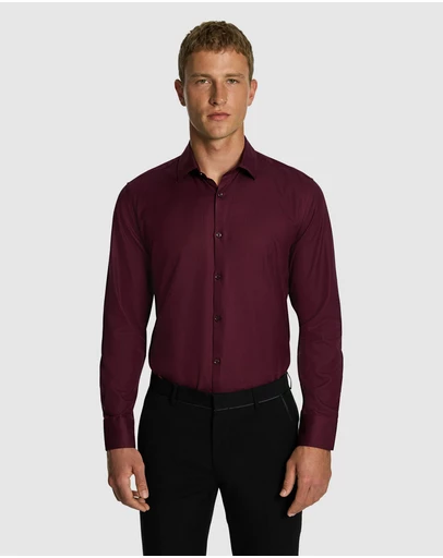 yd. - Monaco Pure Cotton Textured Dress Shirt