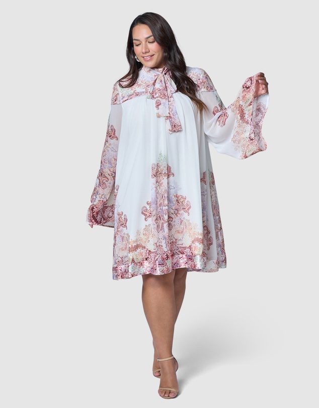 Pink Dusk by Curve Project - Secret Flame Mini Dress