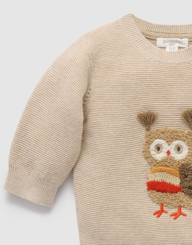 Purebaby - Magical Forest Jumper -Kids-Babies