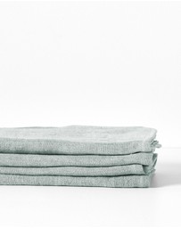 Aura Home - Vintage Pure Linen Napkin Set of 4