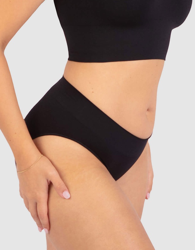 B Free Intimate Apparel - Smooth-Touch Hipster Bikini - 3 Pack