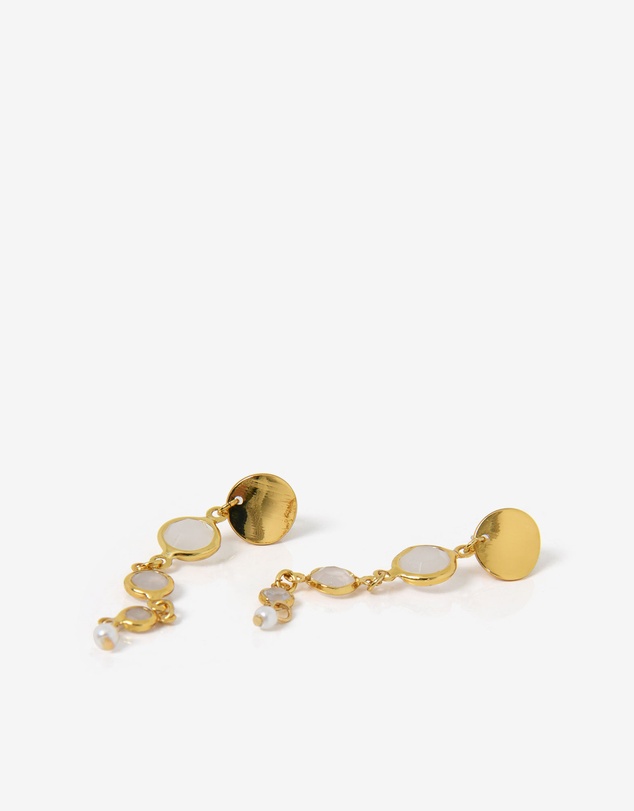 Forcast - Pearl Mirage Drop Earrings