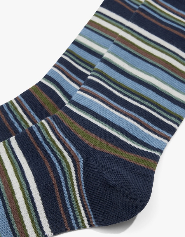 Country Road - Cotton Blend Stripe Sock