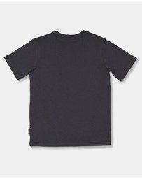Quiksilver - Boys 8 to 16 Retro Box T-Shirt