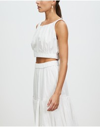 Sofia Irina - Elasticated Crop Top