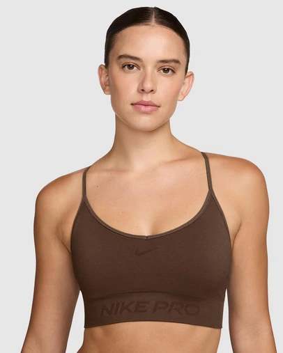 Nike - Pro Seamless Light-Support Padded Sports Bra