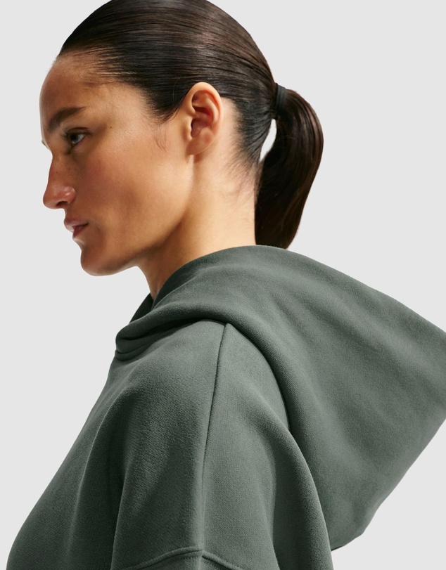Nike - Studio Fleece Medium Weight Oversized Pullover Hoodie