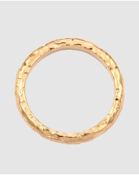 Haze & Glory - ICONIC EXCLUSIVE - Ring Reach For The Stars 925 Sterling Silver Gold-Plated