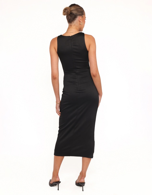 Petal & Pup - Ashami Midi Dress - Black