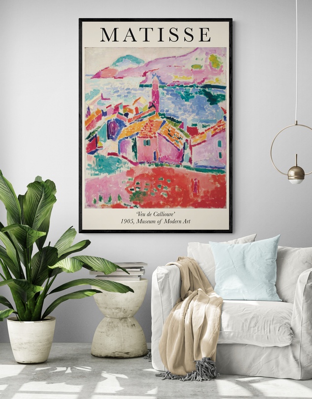 Inka Arthouse - Vue de Collioure Matisse Art Print