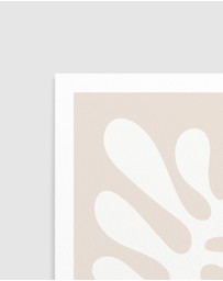 Olive et Oriel - Organic Shapes I Art Print