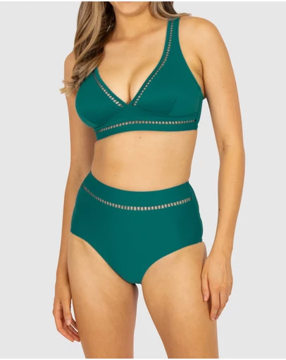 Baku Swimwear - Rococco Lace High Waist Bikini Bottom