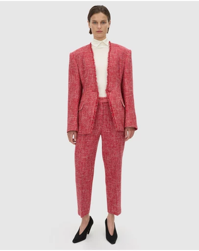 CAMILLA AND MARC - Carmine Fitted Collarless Blazer