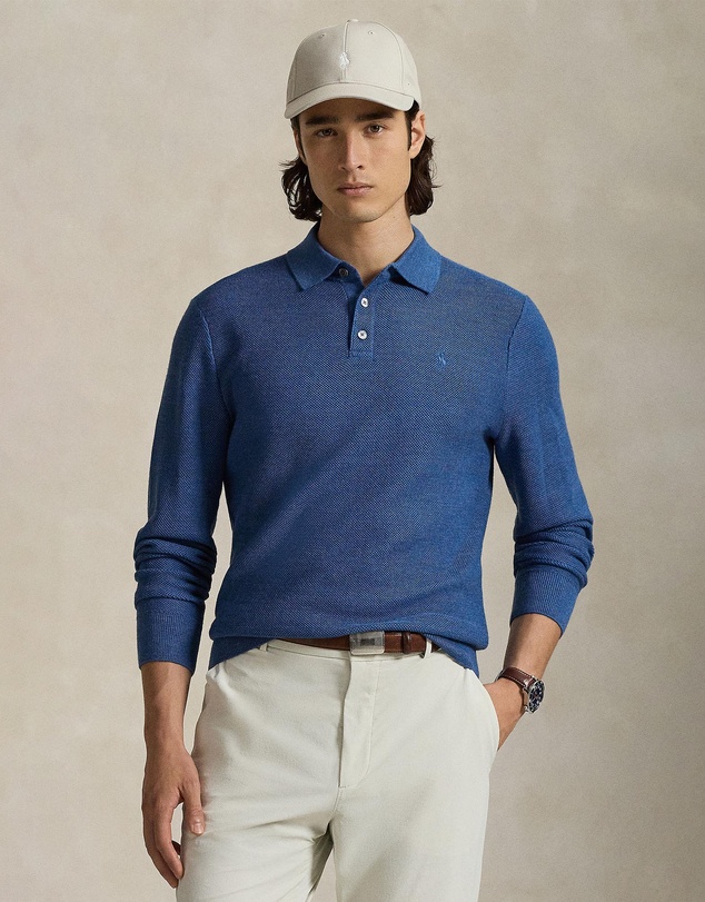 Polo Ralph Lauren - Performance Polo-Collar Sweater