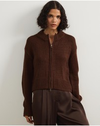 Atmos&Here - Ava Zip Through Cardigan