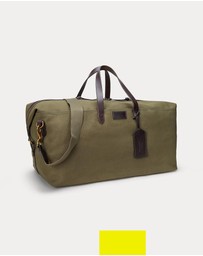 Polo Ralph Lauren - Leather-Trim Canvas Duffel