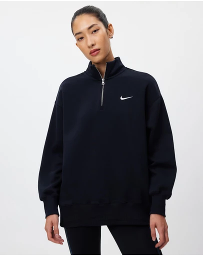 Nike - Sportswear Phoenix Fleece Oversized Quarter Zip Sweatshirt