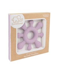 Playground - Silicone Splash Teether - Dusty Mauve