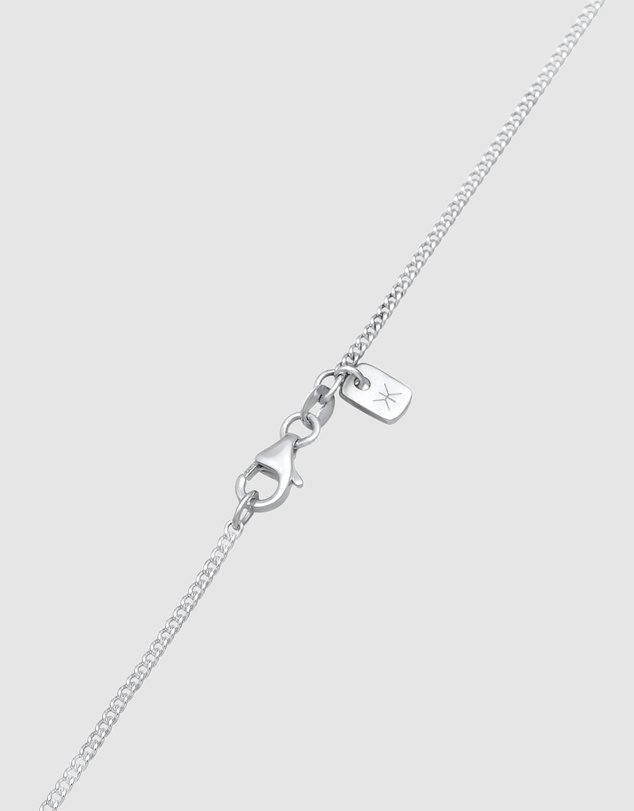 Kuzzoi - ICONIC EXCLUSIVE - Classic Curb Chain Necklace in 925 Sterling Silver