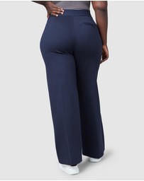 Spanx - SPANXsupersmooth™ PerfectFit Ponte Wide Leg Pant
