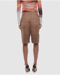 ENA PELLY - Ena Suede Shorts