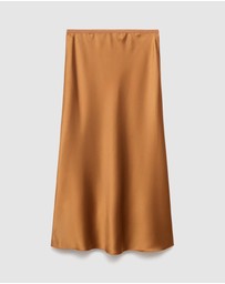 M.N.G - Midi Satin Skirt