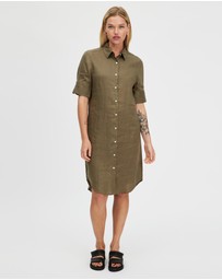 White By FTL - Hettie Shirt Dress