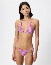 Damson Madder - Triangle Bikini Top