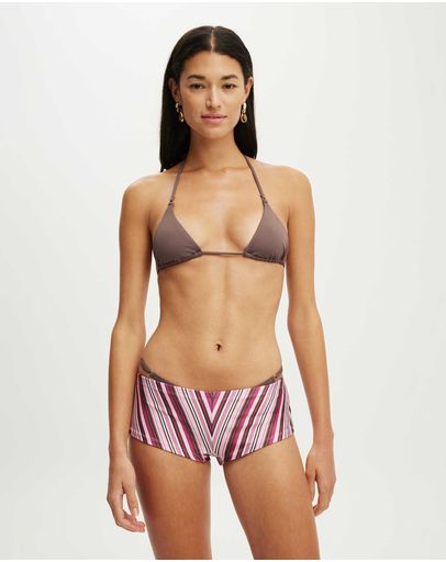 BOHO STRIPES PINK SHIMMER
