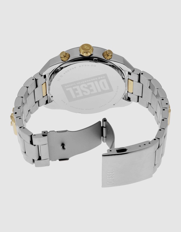 Diesel - Spiked Two Tone Chronograph Watch