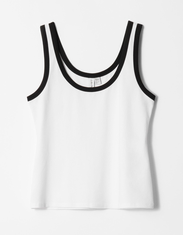 & Other Stories - Contrast-Trim Tank Top