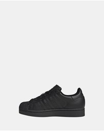 adidas Originals - Superstar II Black Grade School