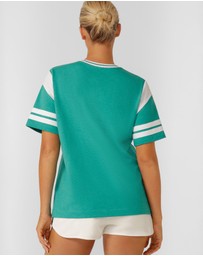 Lorna Jane - Varsity Blues Relaxed T-Shirt