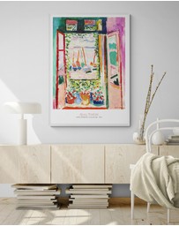 Inka Arthouse - Open Window by Henri Matisse Art Print
