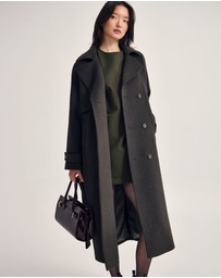 Oxford - Gemma Wool Rich Trench Coat