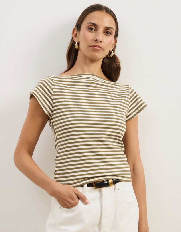 Atmos&Here - Boatneck Baby Tee