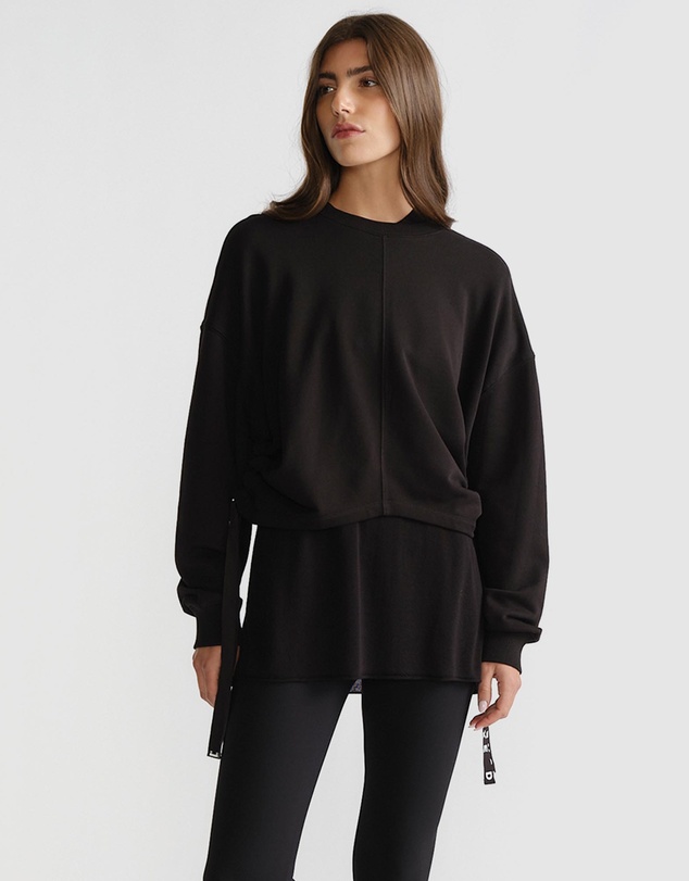 Decjuba - D-Luxe Ruched Terry Sweat