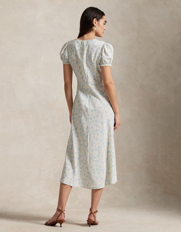 Polo Ralph Lauren - Floral Silk Crepe Dress