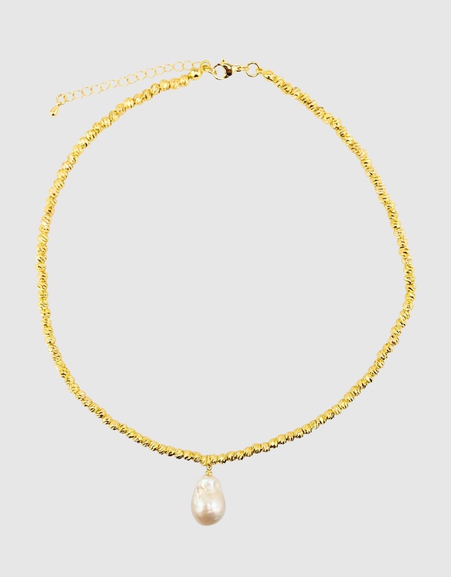 Izoa - Odette Drop Pearl Necklace