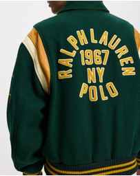Polo Ralph Lauren - Wool-Blend Letter Jacket - ICONIC EXCLUSIVE