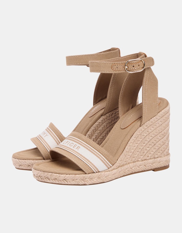 Tommy Hilfiger - High Wedge Webbing Espadrilles - Women's