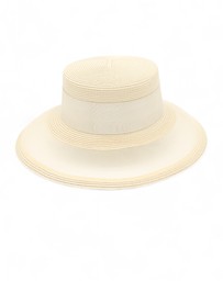 Morgan & Taylor - Marie Racewear Boater in Beige