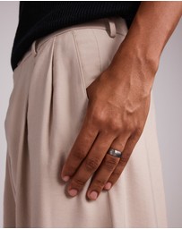 Michael Hill - 8mm Hammered Wedding Band in Tungsten