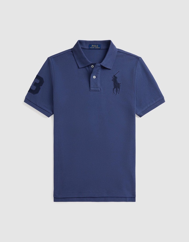 Polo Ralph Lauren - Big Pony Cotton Mesh Polo Shirt - Kids