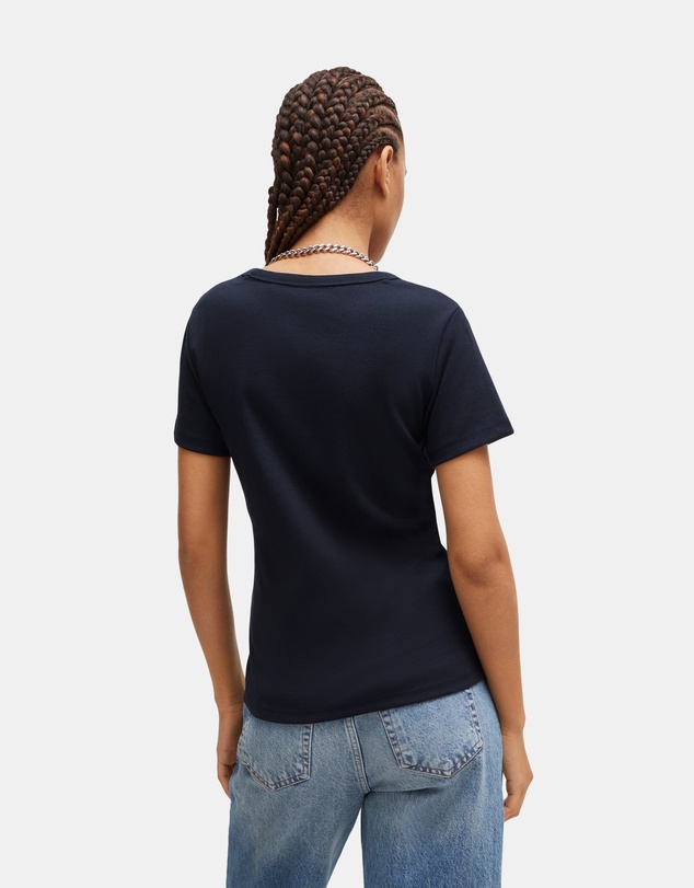 HUGO - Cotton-Blend Logo T-shirt