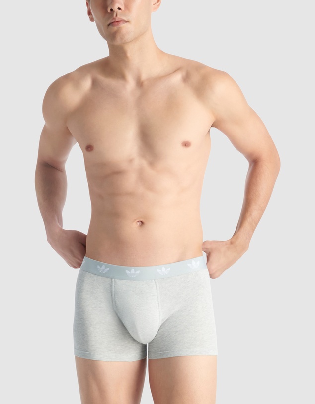adidas Originals - 3 Pack Comfort Flex Cotton Trunk Underwear