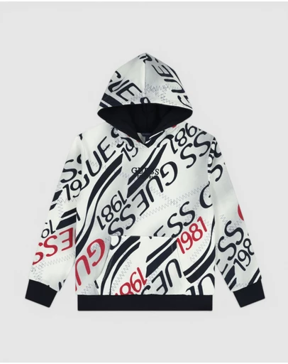 GUESS - Hooded Logo Active Top