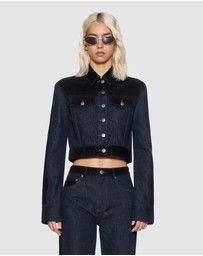 Ksubi - Slim Trucker Jacket VIixen Spliced