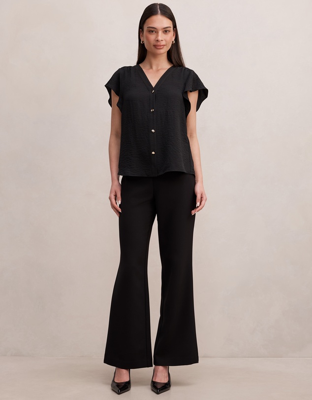 Forever New - Cecilia Flutter Sleeves Blouse